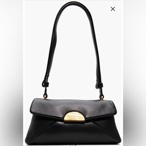 Ted Baker London Selene Elegant Black and Gold Shoulder Bag